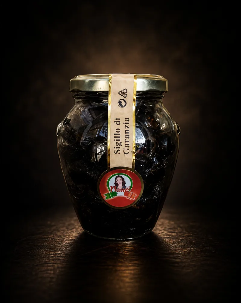 Aceitunas Negras al Horno