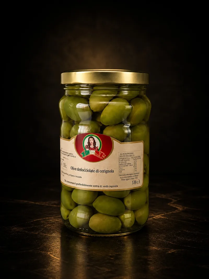 Aceitunas Verdes Gigantes 1.700 gr