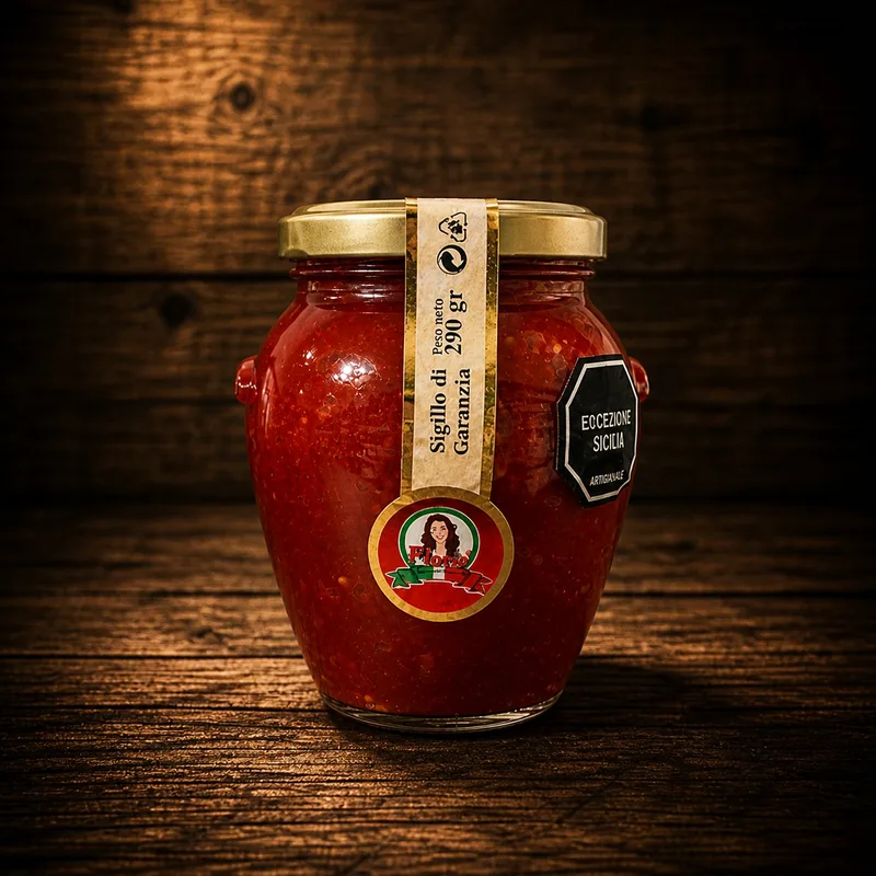 Crema de Pimientos en Aceite